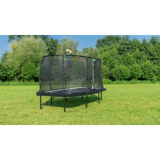 EXIT Allure Premium Trampolin 214x366cm - grün