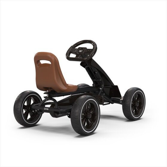 EXIT Foxy Go-Kart für Kinder schwarz | Pedal-Go-Kart ab 2 Jahren