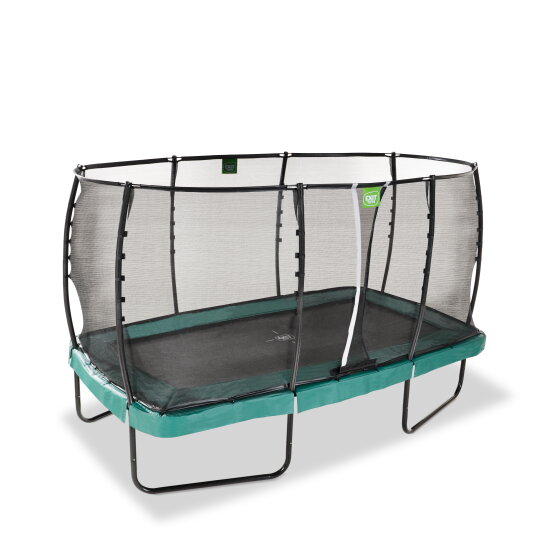 EXIT Allure Premium Trampolin 244x427cm - gr&uuml;n