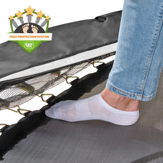 EXIT Lotus Premium Trampolin ø253cm - schwarz