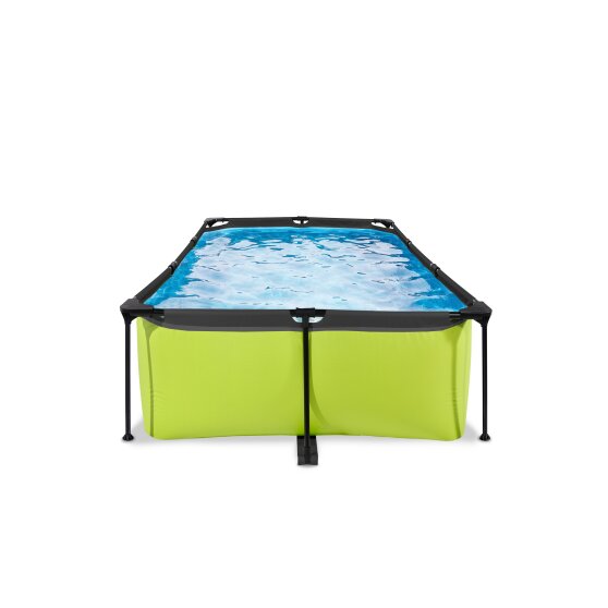 EXIT Lime Pool 220x150x65cm mit Filterpumpe - grün