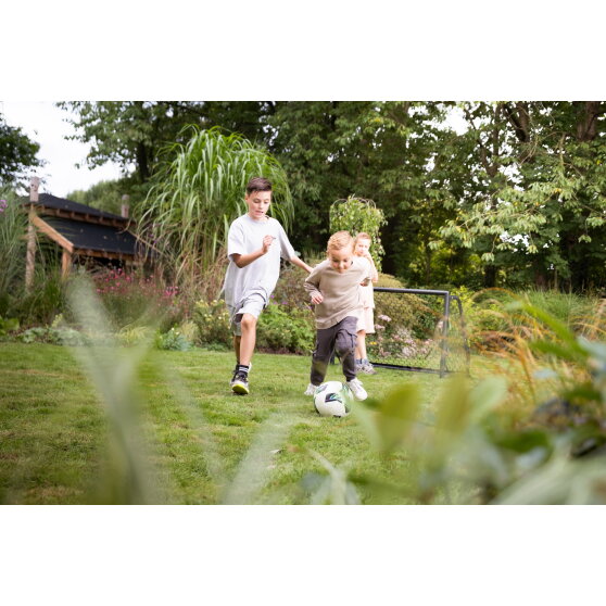 EXIT Scala Aluminium Fußballtor 120x80cm - schwarz