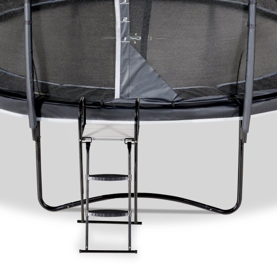 EXIT Trampolinplattform mit Leiter für Rahmenhöhen von 80-95cm