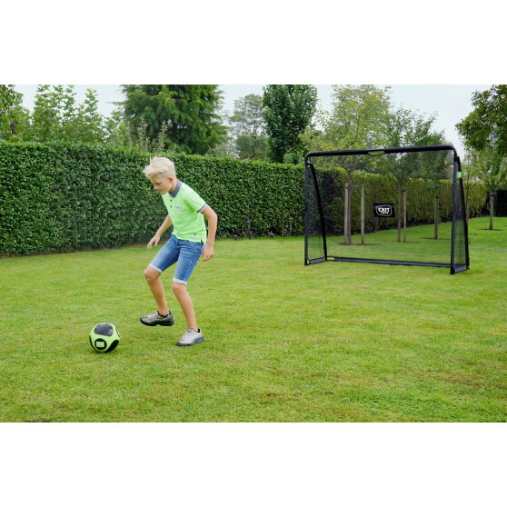 EXIT Coppa stählernes Fußballtor 220x170cm - schwarz