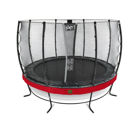 08.10.12.80-exit-elegant-premium-trampolin-o366cm-mit-economy-sicherheitsnetz-rot-1