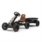 EXIT Foxy Go-Kart mit Anhänger für Kinder schwarz | ab 2 Jahren