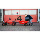 EXIT Foxy Fire Gokart Anhänger - rot