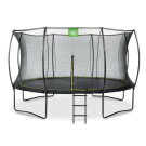 EXIT Silhouette Trampolin ø366cm mit Leiter - schwarz