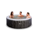 EXIT Wood Deluxe Whirlpool ø204x65cm - dunkelgrau