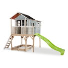 EXIT Loft 750 Holzspielhaus - blau