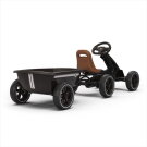 EXIT Foxy Go-Kart mit Anhänger für Kinder schwarz | ab 2 Jahren