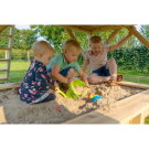 EXIT Loft 500 Holzspielhaus - blau
