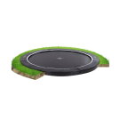 EXIT Supreme Bodentrampolin ø366cm - schwarz