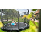 EXIT Allure Premium Bodentrampolin ø427cm - schwarz