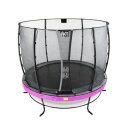EXIT Elegant Trampolin ø305cm mit Economy Sicherheitsnetz - lila
