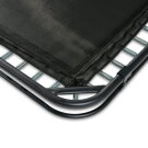 EXIT InTerra ebenerdige sports Trampolin 244x366cm - schwarz