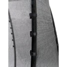 EXIT Supreme ebenerdiges Trampolin 214x366cm mit Sicherheitsnetz - grau