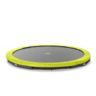 EXIT Silhouette Bodentrampolin ø427cm - grün