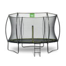 EXIT Silhouette Trampolin ø305cm mit Leiter - schwarz