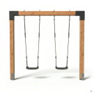 EXIT Linea Robust 110 doppelte Holzschaukel