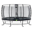 EXIT Elegant Trampolin ø427cm mit Economy Sicherheitsnetz - schwarz