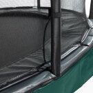 EXIT Elegant Premium Inground-Trampolin ø305cm mit Deluxe Sicherheitsnetz - grün