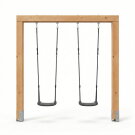 EXIT Linea Massiv 140 Doppelschaukel aus Holz