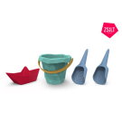 EXIT Aksent Holzsandkasten 136x132cm mit Zsilt Spielset