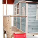 EXIT Loft 350 Holzspielhaus - blau