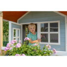 EXIT Loft 300 Holzspielhaus - blau