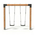 EXIT Linea Robust 110 Doppelschaukel aus Holz