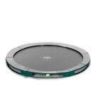 EXIT Elegant sports Bodentrampolin ø427cm - grün