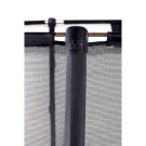 EXIT Elegant Premium Trampolin 214x366cm mit Deluxe Sicherheitsnetz - blau
