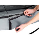 EXIT Elegant Trampolin ø427cm mit Economy Sicherheitsnetz - grau