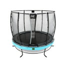 EXIT Elegant Premium Trampolin ø253cm mit Deluxe Sicherheitsnetz - blau