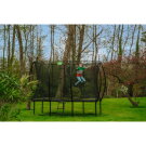 EXIT Silhouette Trampolin 244x366cm - schwarz