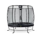 EXIT Elegant Premium Trampolin ø253cm mit Deluxe Sicherheitsnetz - schwarz