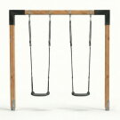 EXIT Linea 85 doppelte Holzschaukel | Douglas-Holz
