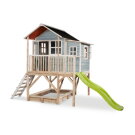 EXIT Loft 550 Holzspielhaus - blau