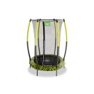 EXIT Tiggy junior Trampolin mit Sicherheitsnetz ø140cm - schwarz/grün