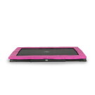 EXIT Silhouette Bodentrampolin 214x305cm - rosa