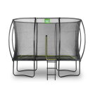 EXIT Silhouette Trampolin 214x305cm mit Leiter - schwarz
