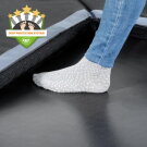EXIT Dynamic ebenerdiges sports Trampolin 244x427cm - schwarz