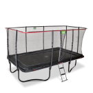 EXIT PeakPro Trampolin 244x427cm - schwarz