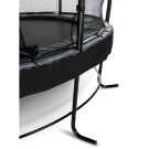 EXIT Elegant Premium Trampolin ø305cm mit Deluxe Sicherheitsnetz - schwarz