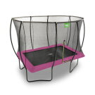 EXIT Silhouette Trampolin 244x366cm - rosa