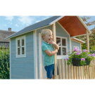 EXIT Loft 750 Holzspielhaus - blau