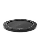 EXIT InTerra ebenerdige sports Trampolin ø366cm - schwarz