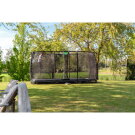 EXIT Allure Premium Bodentrampolin 244x427cm - schwarz