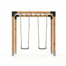 EXIT Linea Robust 110 Holz-Monkeybar mit Doppelschaukel